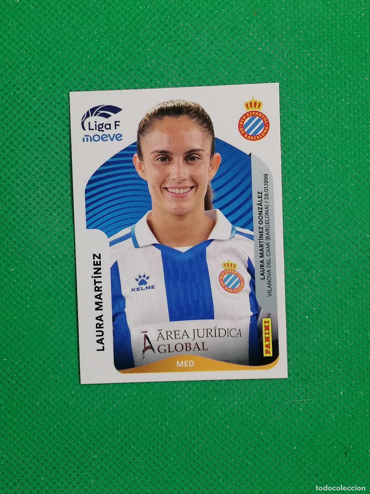 Cromos de F&uacute;tbol: 196 LAURA MARTINEZ ESPANYOL ⚽ PANINI LIGA FEMENINA F MOEVE 25 26 2025 2026 ⚽