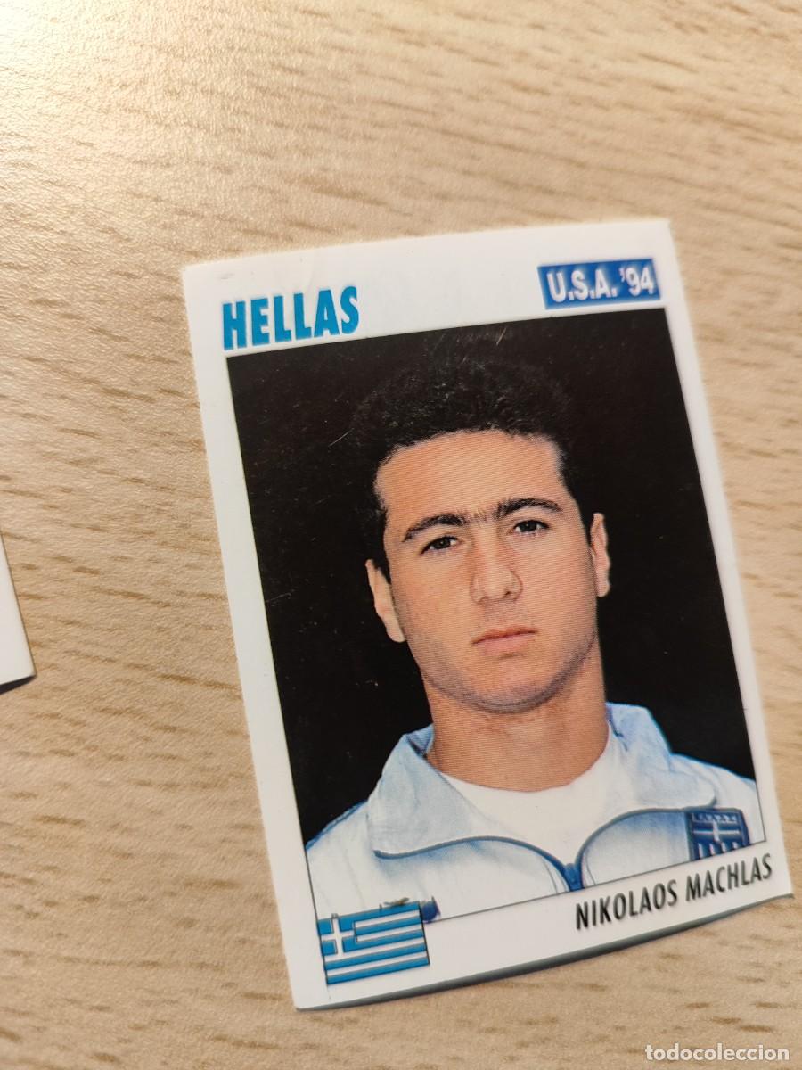 Football Stickers: 222 SERVICE LINE MUNDIAL USA 94 NIKOLAOS MACHLAS HELLAS GRECIA 1994 WORLD CUP SL ITALY