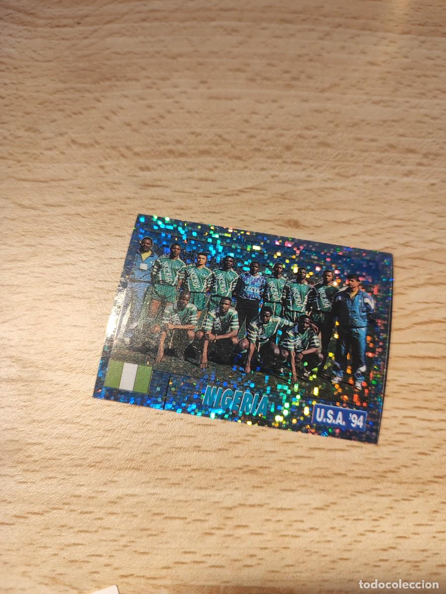 Football Stickers: 226 SERVICE LINE MUNDIAL USA 94 TEAM PLANTILLA NIGERIA 1994 WORLD CUP SL ITALY