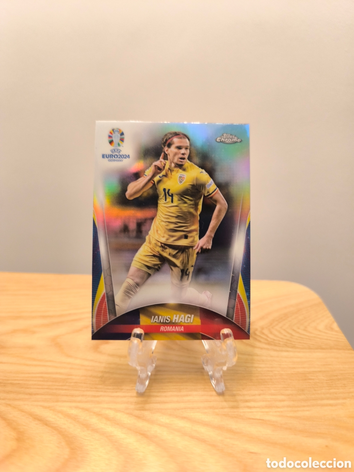 Cromos de F&uacute;tbol: Ianis Hagi Topps Chrome REFRACTOR