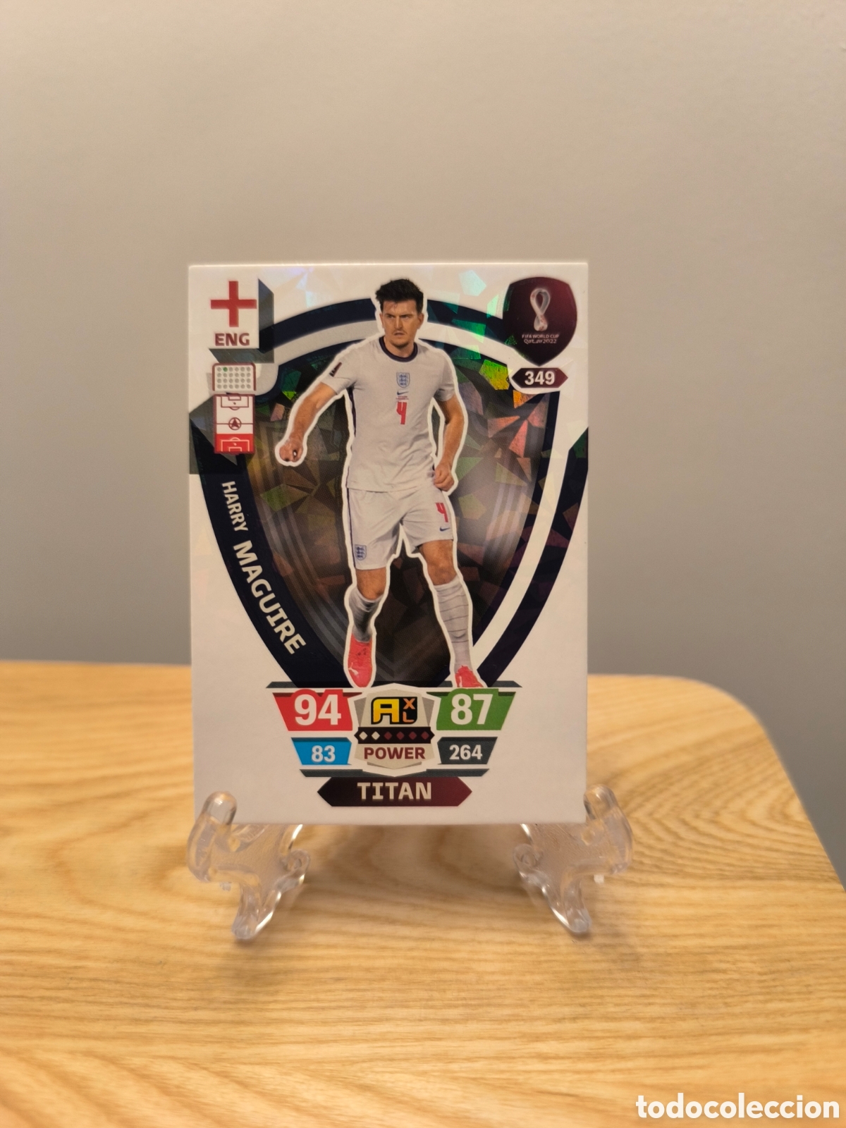 Cartes &agrave; collectionner de Football: Harry Maguire Adrenalyn Qatar