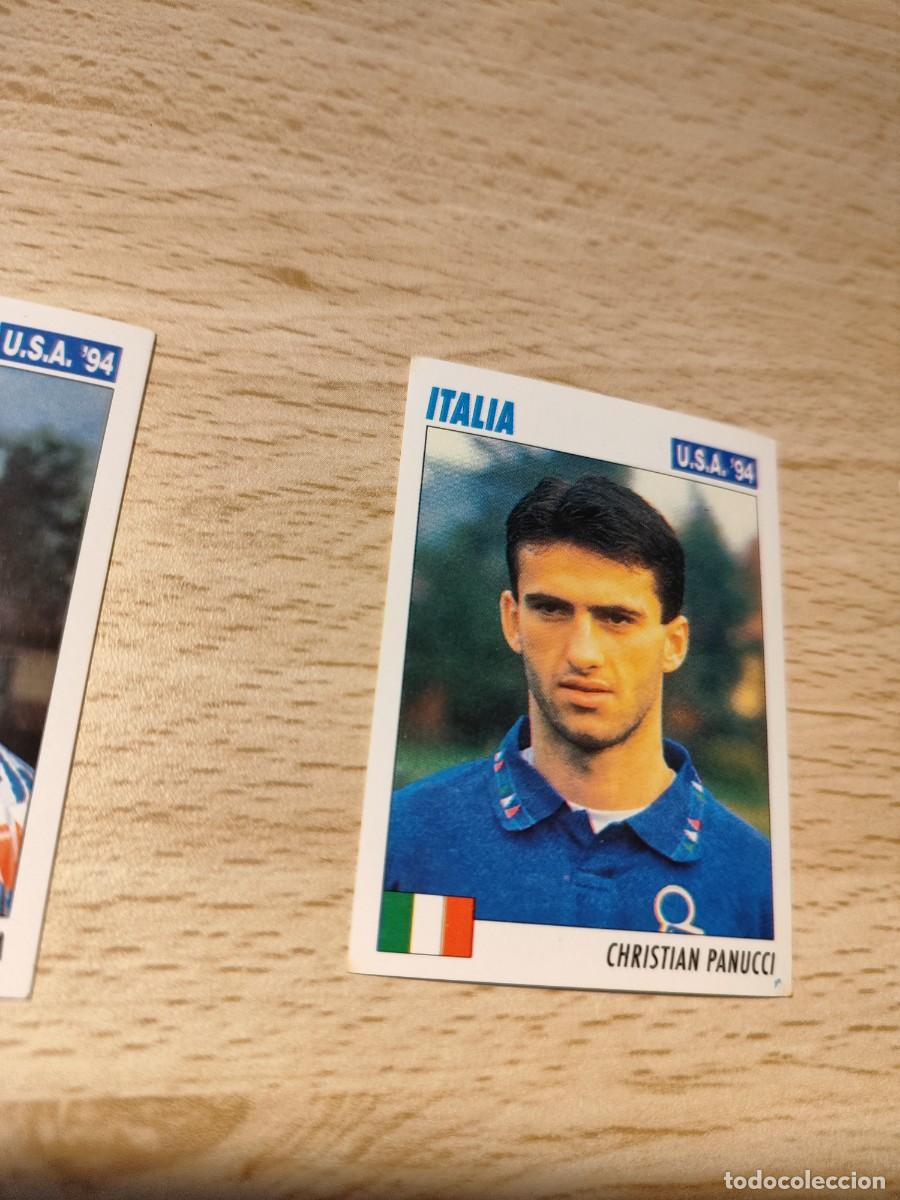 Football Stickers: 251 SERVICE LINE MUNDIAL USA 94 CHRISTIAN PANUCCI ITALIA 1994 WORLD CUP SL ITALY