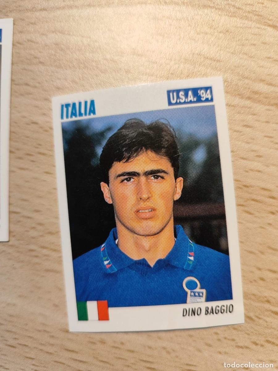 Football Stickers: 256 SERVICE LINE MUNDIAL USA 94 DINO BAGGIO ITALIA 1994 WORLD CUP SL ITALY