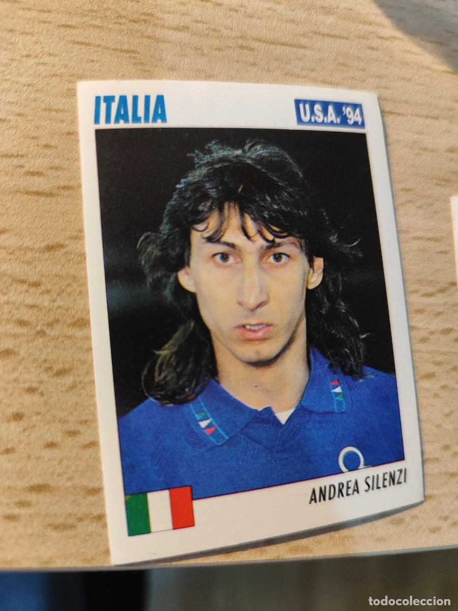 Football Stickers: 262 SERVICE LINE MUNDIAL USA 94 ANDREA SILENZI ITALIA 1994 WORLD CUP SL ITALY