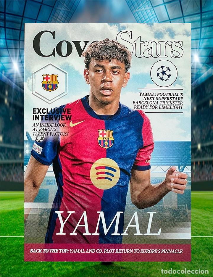 Cromos de F&uacute;tbol: Lamine Yamal - Cover Stars - 2024-25 Topps UCC - CS-10