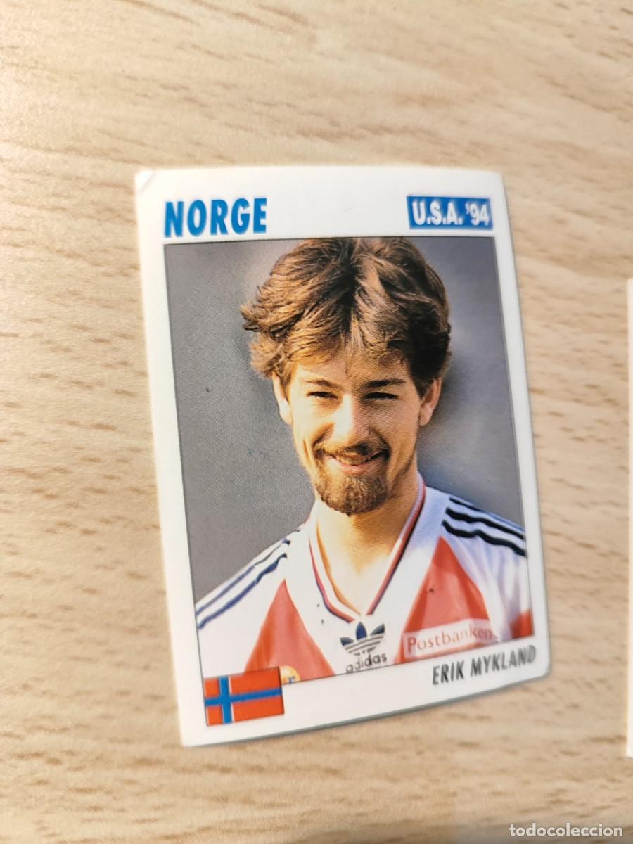 Football Stickers: 276 SERVICE LINE MUNDIAL USA 94 ERIK MYKLAND NORGE NORUEGA 1994 WORLD CUP SL ITALY