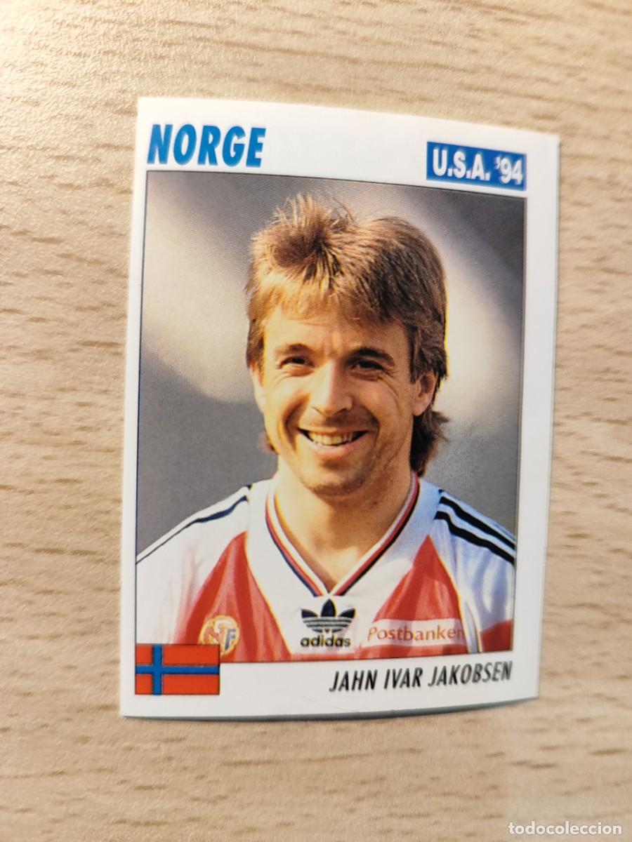 Football Stickers: 281 SERVICE LINE MUNDIAL USA 94 JAHN IVAR JAKOBSEN NORGE NORUEGA 1994 WORLD CUP SL ITALY