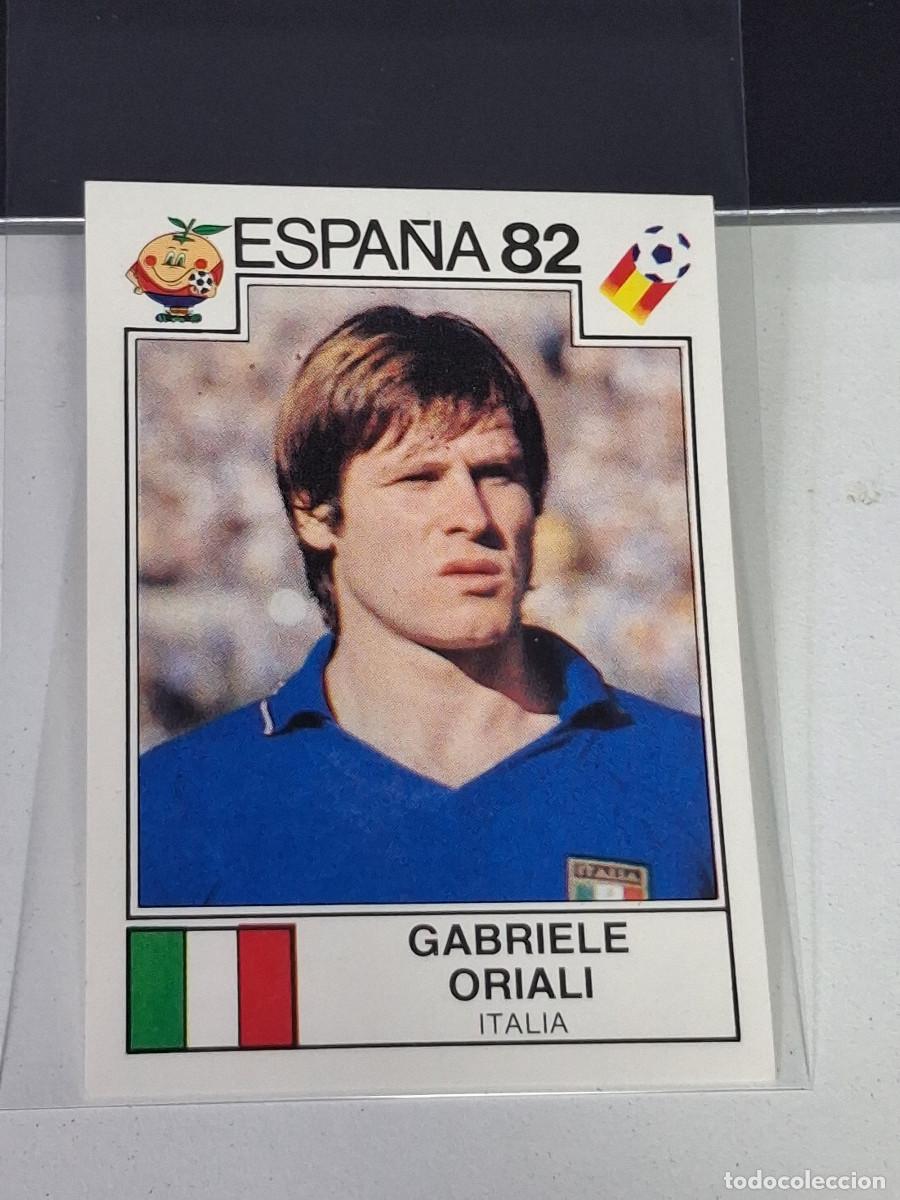 Cromos de F&uacute;tbol: 134 WORLD CUP STORY PANINI GABRIELE ORIALI (ITALIA) - MUNDIAL 1982 82 SONRIC&acute;S PANINI