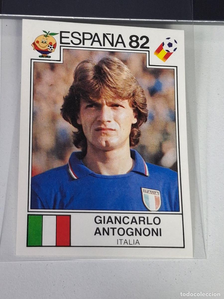 Cromos de F&uacute;tbol: 138 WORLD CUP STORY PANINI GIANCARLO ANTOGNONI (ITALIA) - MUNDIAL 1982 82 SONRIC&acute;S PANINI
