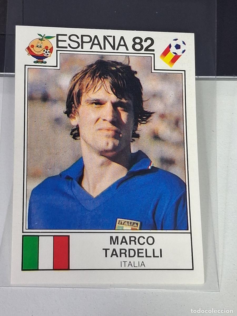 Cromos de F&uacute;tbol: 137 WORLD CUP STORY PANINI MARCO TARDELLI (ITALIA) - MUNDIAL 1982 82 SONRIC&acute;S PANINI