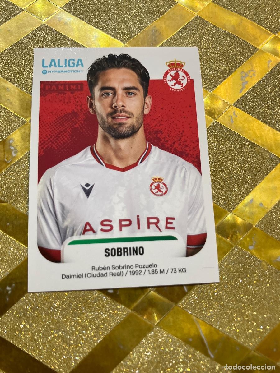 Cromos de f&uacute;tbol: CROMO DE FUTBOL NUMERO 172 RUBEN SOBRINO CULTURAL LEONESA LIGA HYPERMOTION 2025 2026 PANINI !
