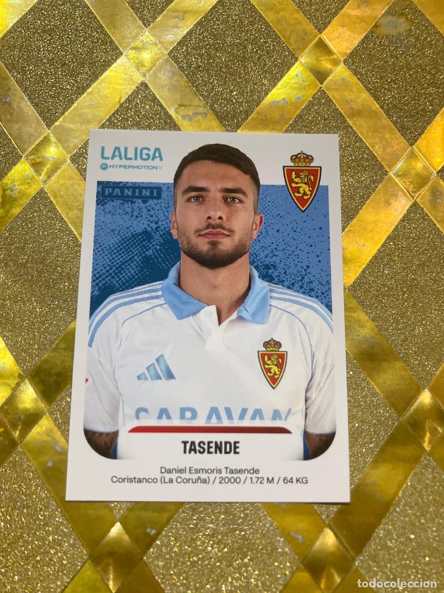 Cromos de F&uacute;tbol: CROMO DE FUTBOL NUMERO 409 TASENDE REAL ZARAGOZA LIGA HYPERMOTION 2025 2026 PANINI !