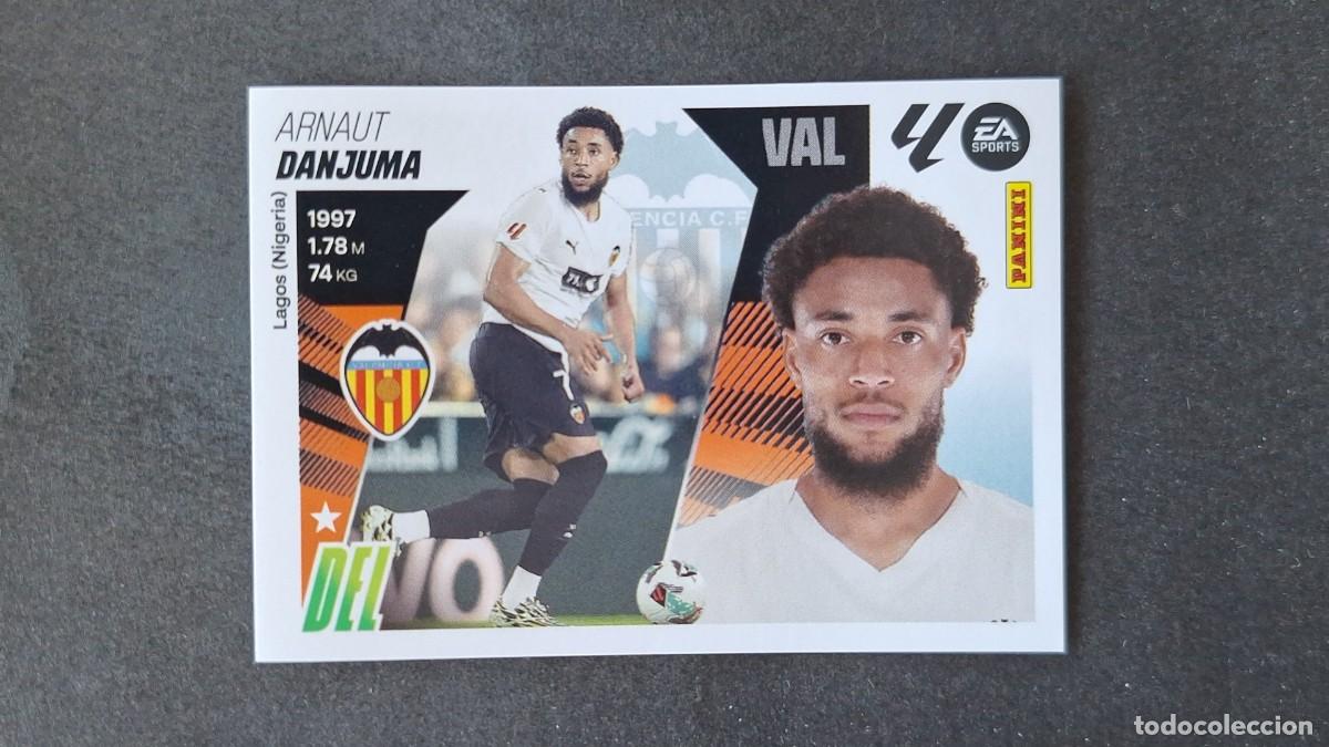 Figurine di Calcio: L3 DANJUMA VALENCIA C. F. COLOCA LIGA ESTE 2025/2026 25 26 NUNCA PEGADO SIN PEGAR