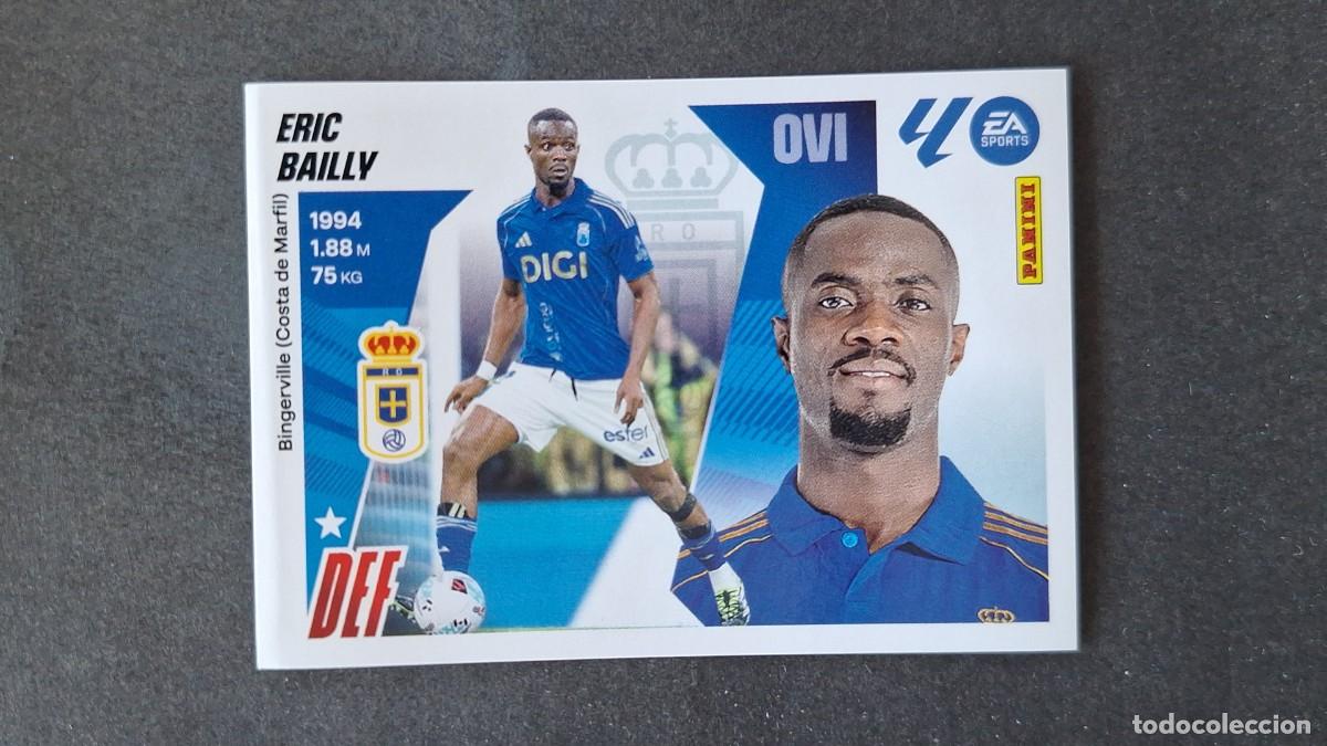 Fu&szlig;ball-Sticker: L3 ERIC BAILLY REAL OVIEDO COLOCA LIGA ESTE 2025/2026 25 26 NUNCA PEGADO SIN PEGAR