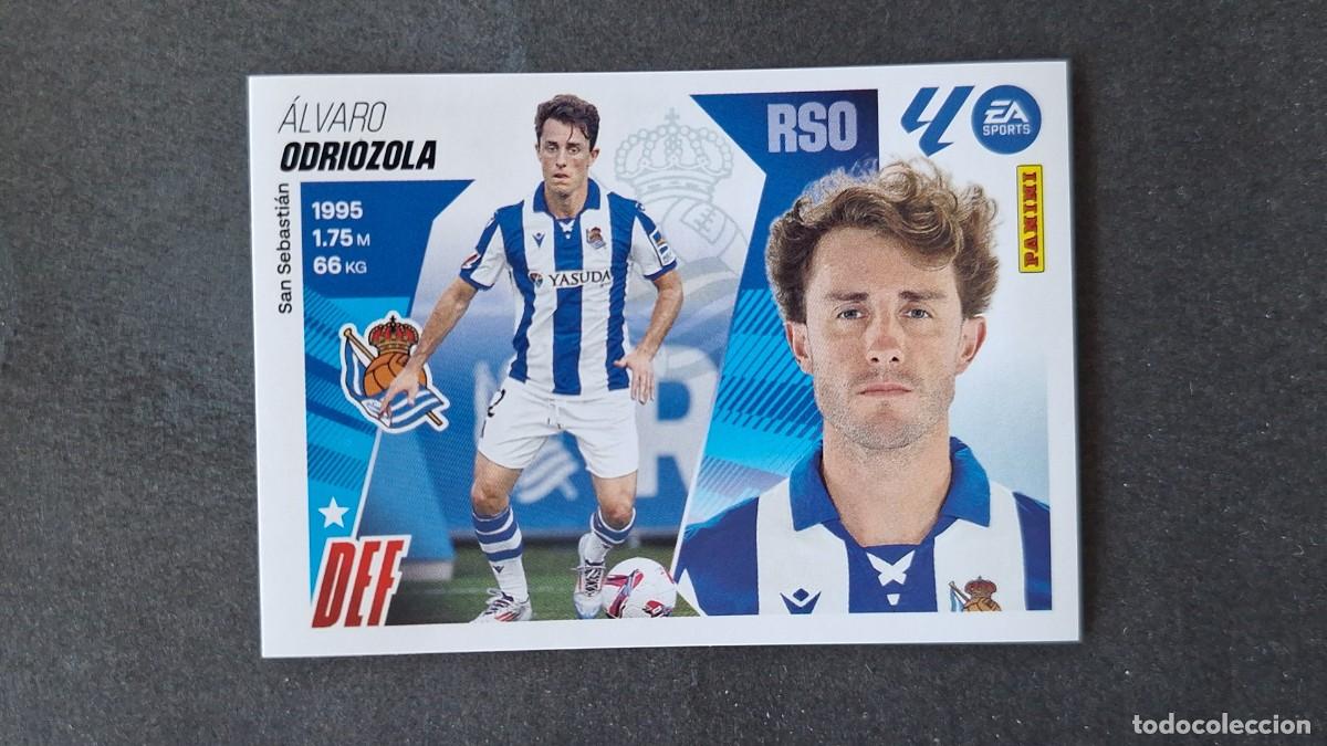 Fu&szlig;ball-Sticker: L3 ODRIOZOLA REAL SOCIEDAD COLOCA LIGA ESTE 2025/2026 25 26 NUNCA PEGADO SIN PEGAR