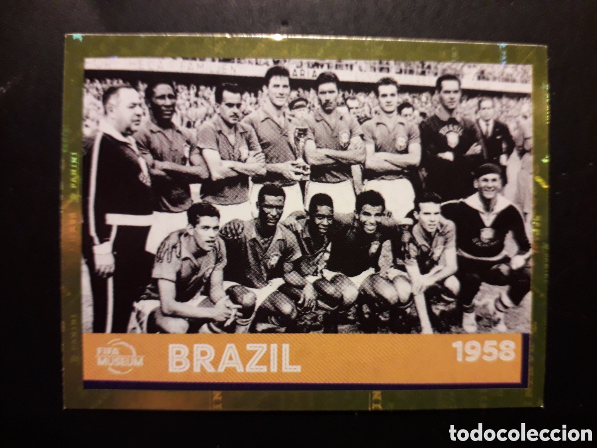 Cartes &agrave; collectionner de Football: BRASIL 1958 MUSEO, PEL&Eacute; N&deg; FWC 21 COPA MUNDIAL DE F&Uacute;TBOL QATAR 2022 22 PANINI PEDIDO M&Iacute;NIMO 3&euro;