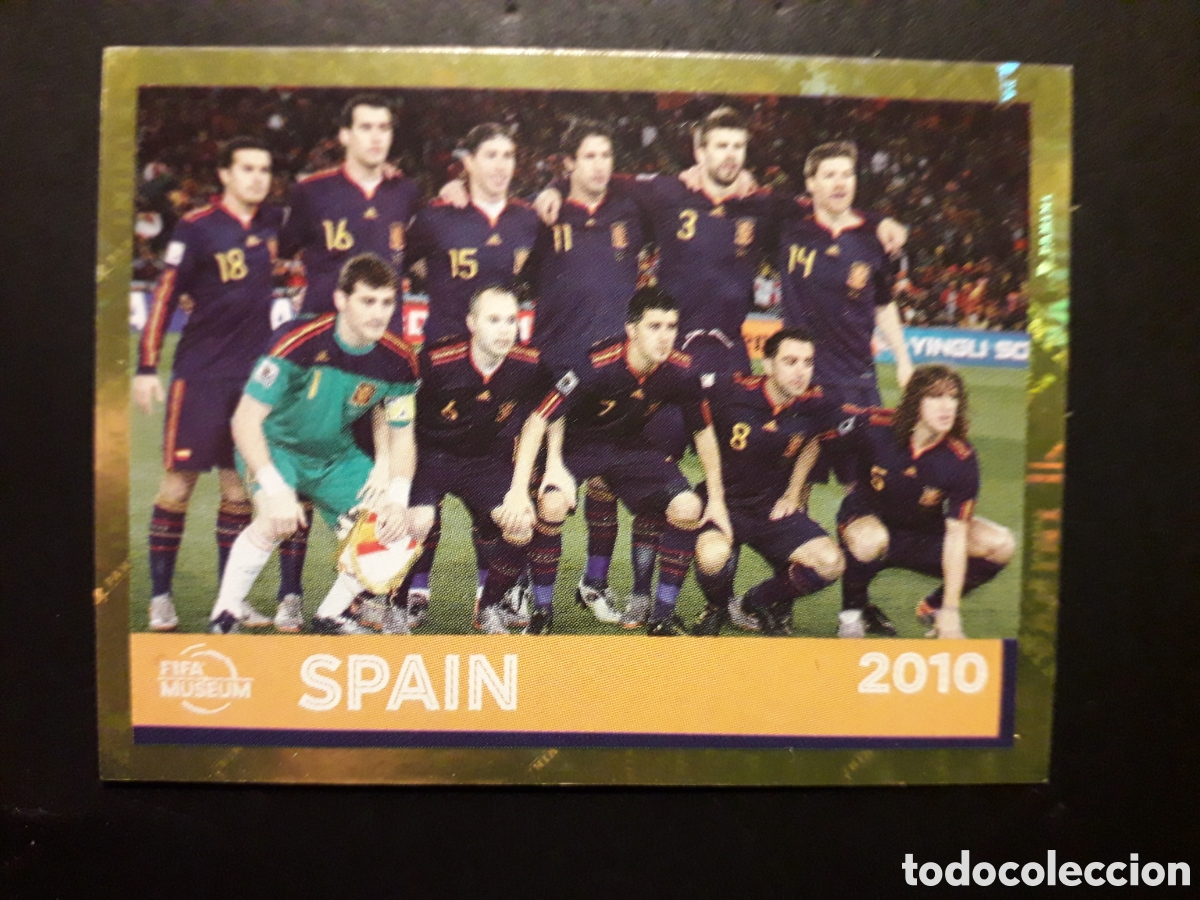 Cromos de F&uacute;tbol: ESPA&Ntilde;A 2010 MUSEO N&deg; FWC 28 COPA MUNDIAL DE F&Uacute;TBOL QATAR 2022 22 PANINI SIN PEGAR PEDIDO M&Iacute;NIMO 3&euro;.