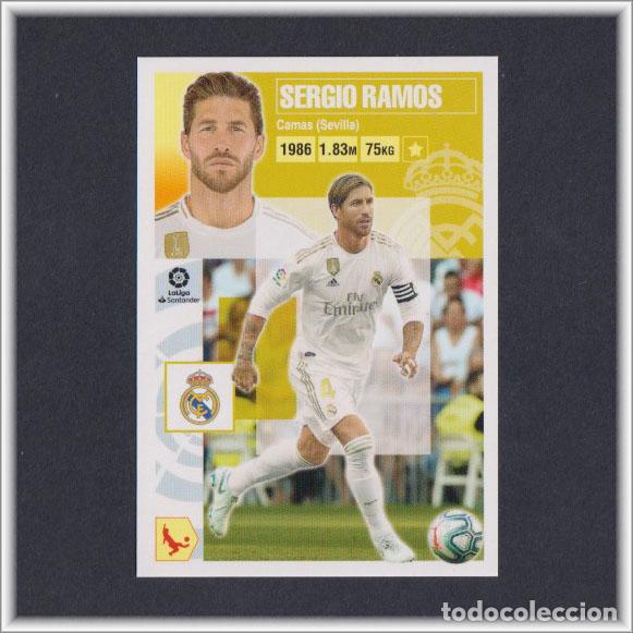 Cromos de F&uacute;tbol: LIGA ESTE 2020 2021 20 21 PANINI SERGIO RAMOS 7 REAL MADRID COLECCI&Oacute;N ALBUM F&Uacute;TBOL