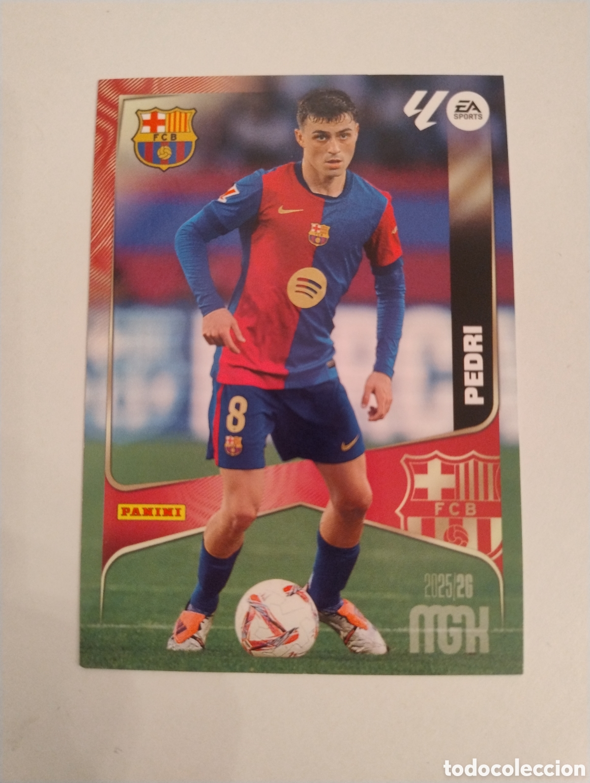 Figurine di Calcio: 86 - Pedri - Barcelona - Megacracks 2025 - 2026