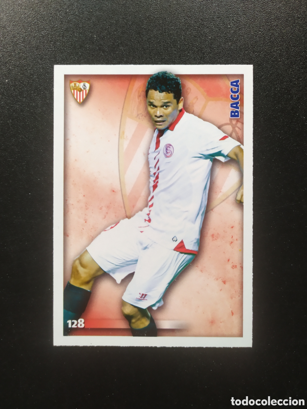 Figurine di Calcio: Mundicromo fichas Liga 2014 2015 14 15 Bacca n&deg; 128 Sevilla