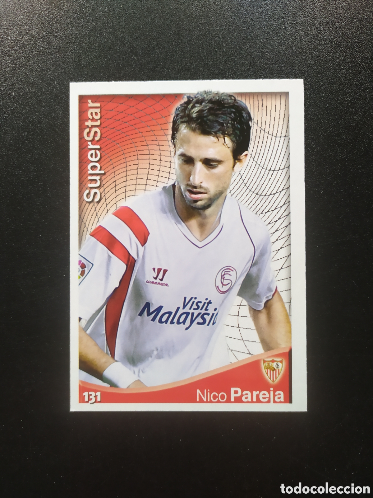 Figurine di Calcio: Mundicromo fichas Liga 2014 2015 14 15 Nico Pareja superstar n&deg; 131 Sevilla