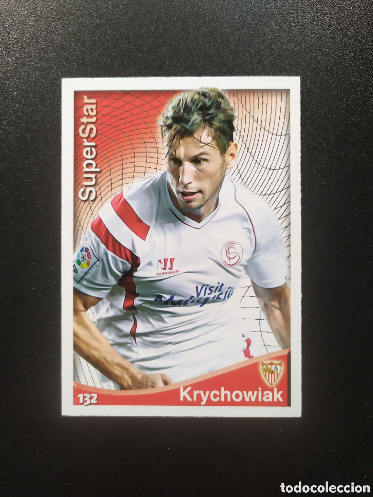 Figurine di Calcio: Mundicromo fichas Liga 2014 2015 14 15 krychowiak superstar n&deg; 132 Sevilla
