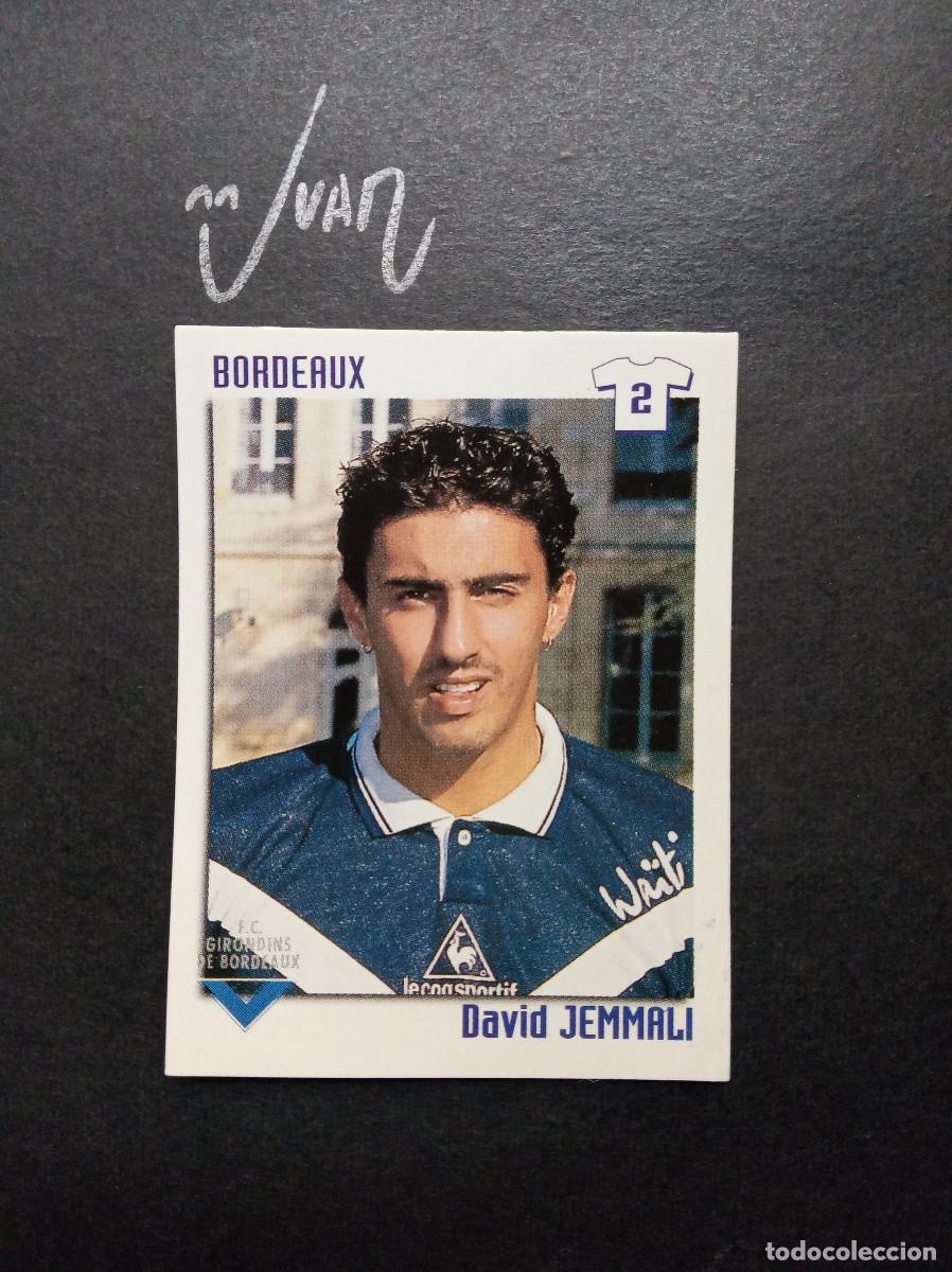 Cromos de F&uacute;tbol: N&ordm; 50 JEMMALI GIRONDIS BORDEAUX BURDEOS ⚽ PANINI &reg; FOOT LIGUE 1 FRANCIA 1998 1999 98 99 SIN PEGAR