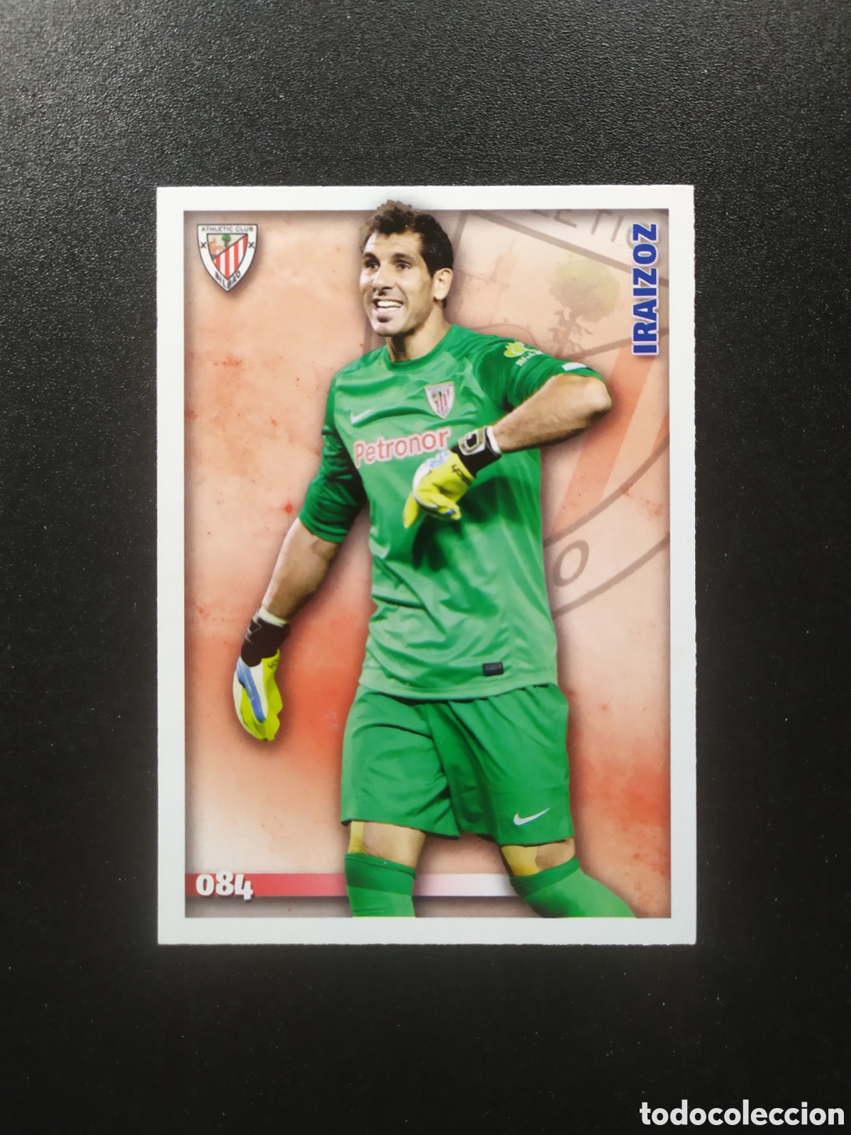 Cromos de f&uacute;tbol: Mundicromo fichas Liga 2014 2015 14 15 Iraizoz n&deg; 84 Athletic Bilbao
