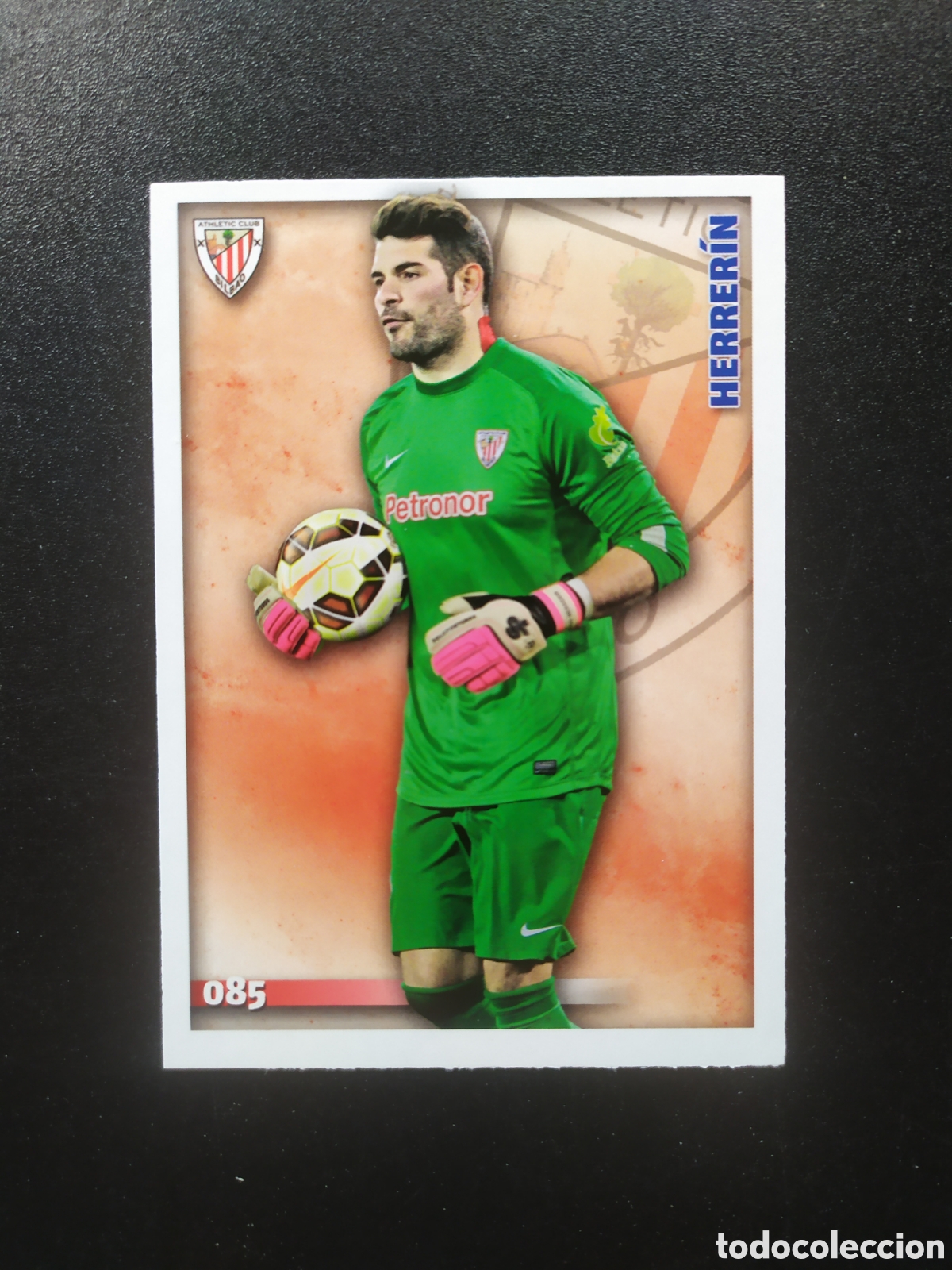 Figurine di Calcio: Mundicromo fichas Liga 2014 2015 14 15 Herrerin n&deg; 85 Athletic Bilbao