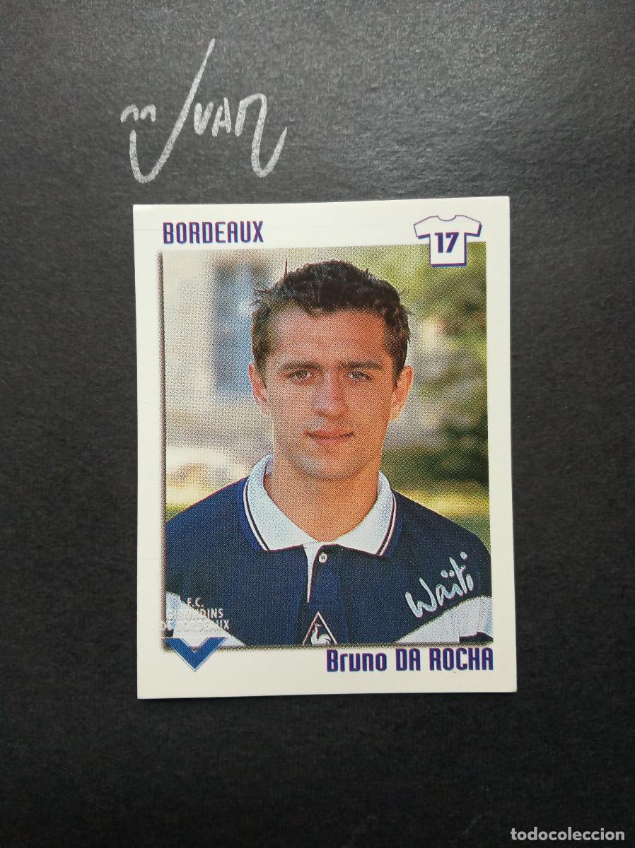 Fu&szlig;ball-Sticker: N&ordm; 54 DA ROCHA GIRONDIS BORDEAUX BURDEOS ⚽ PANINI &reg; FOOT LIGUE 1 FRANCIA 1998 1999 98 99 SIN PEGAR