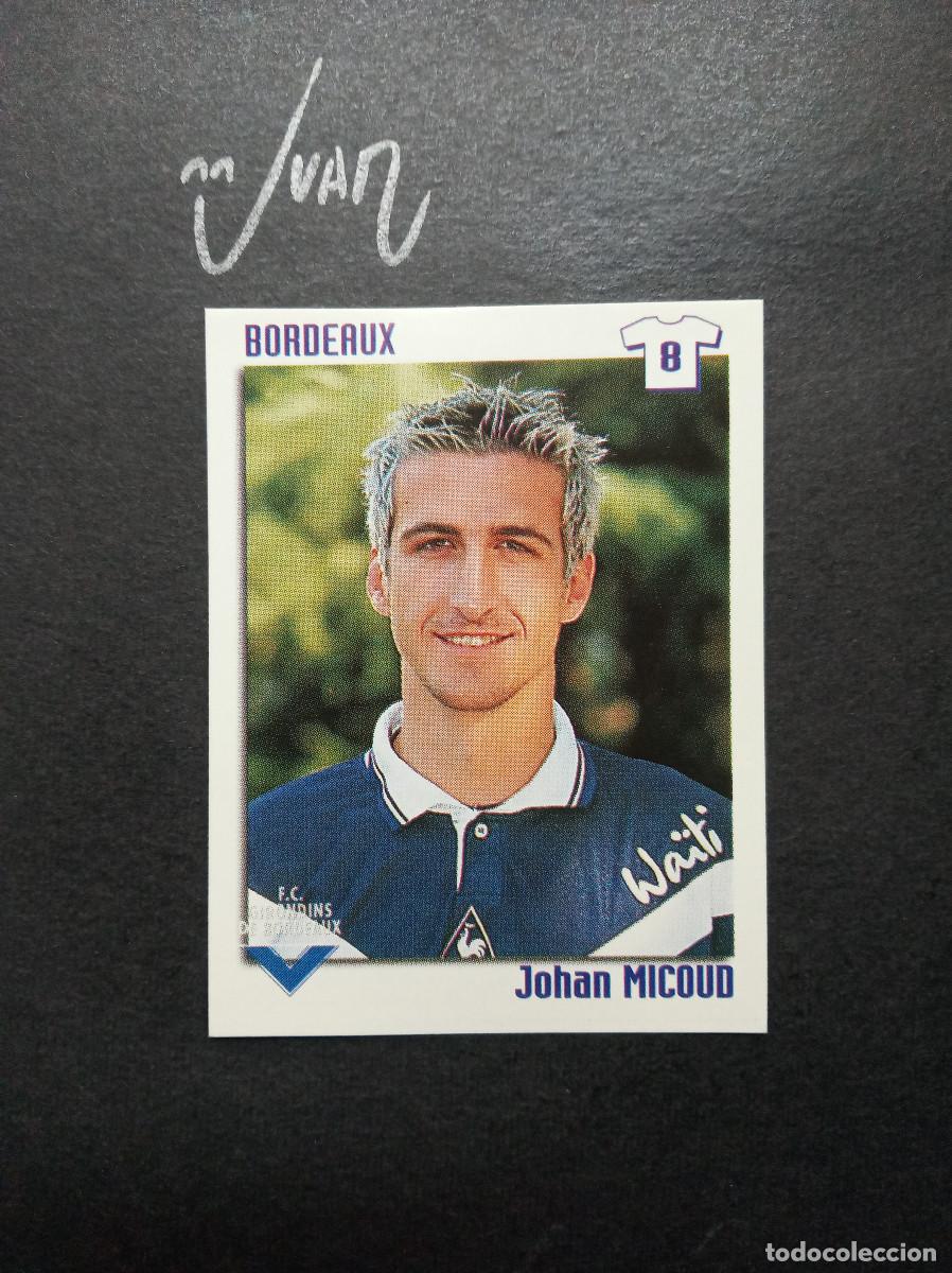 Figurine di Calcio: N&ordm; 56 MICOUD GIRONDIS BORDEAUX BURDEOS ⚽ PANINI &reg; FOOT LIGUE 1 FRANCIA 1998 1999 98 99 SIN PEGAR