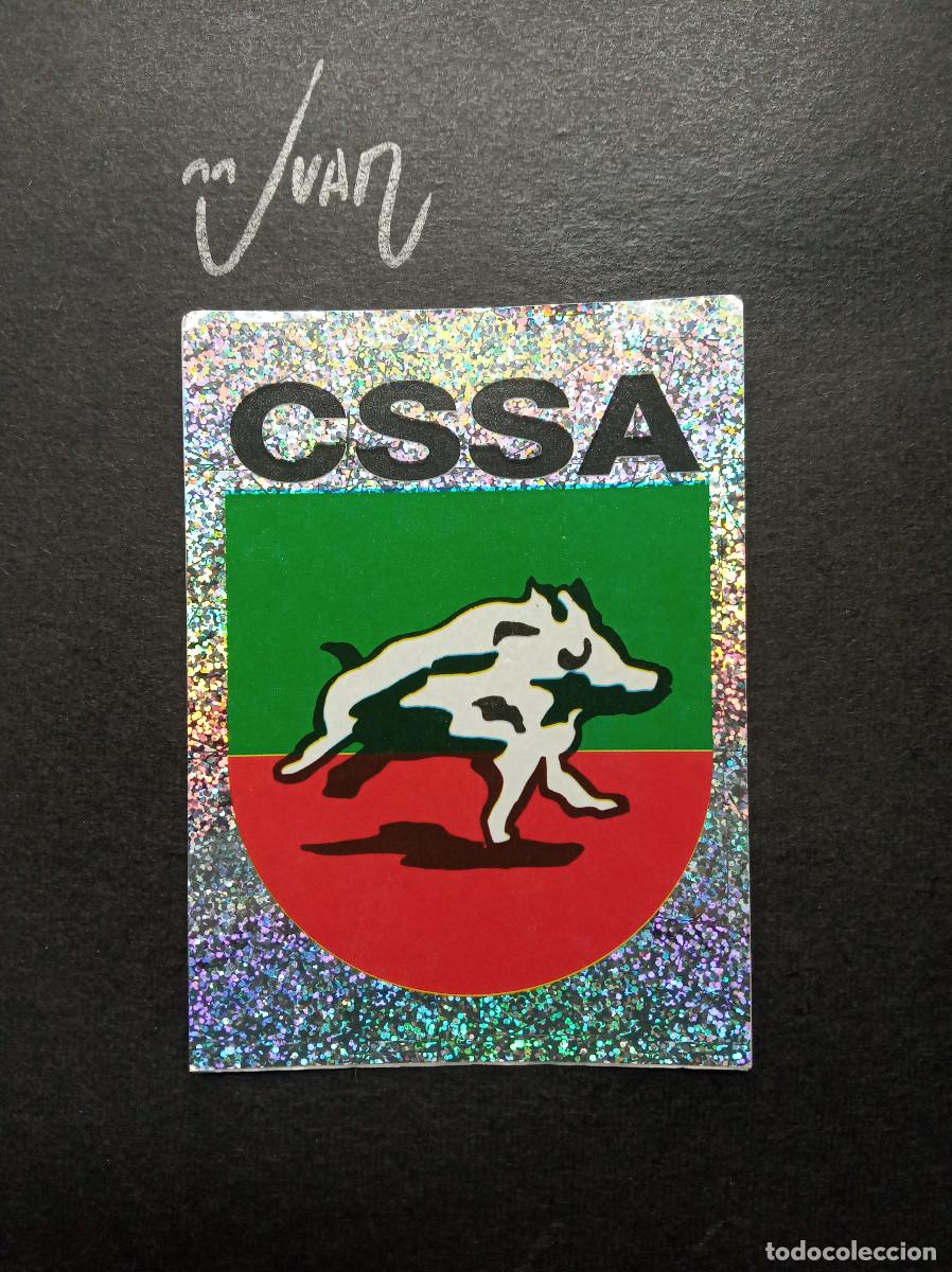 Cromos de F&uacute;tbol: N&ordm; 316 METAL ESCUDO LOGO BADGE CSSA SEDAN ⚽ PANINI &reg; FOOT LIGUE 1 FRANCIA 1999 2000 99 00 SIN PEGAR