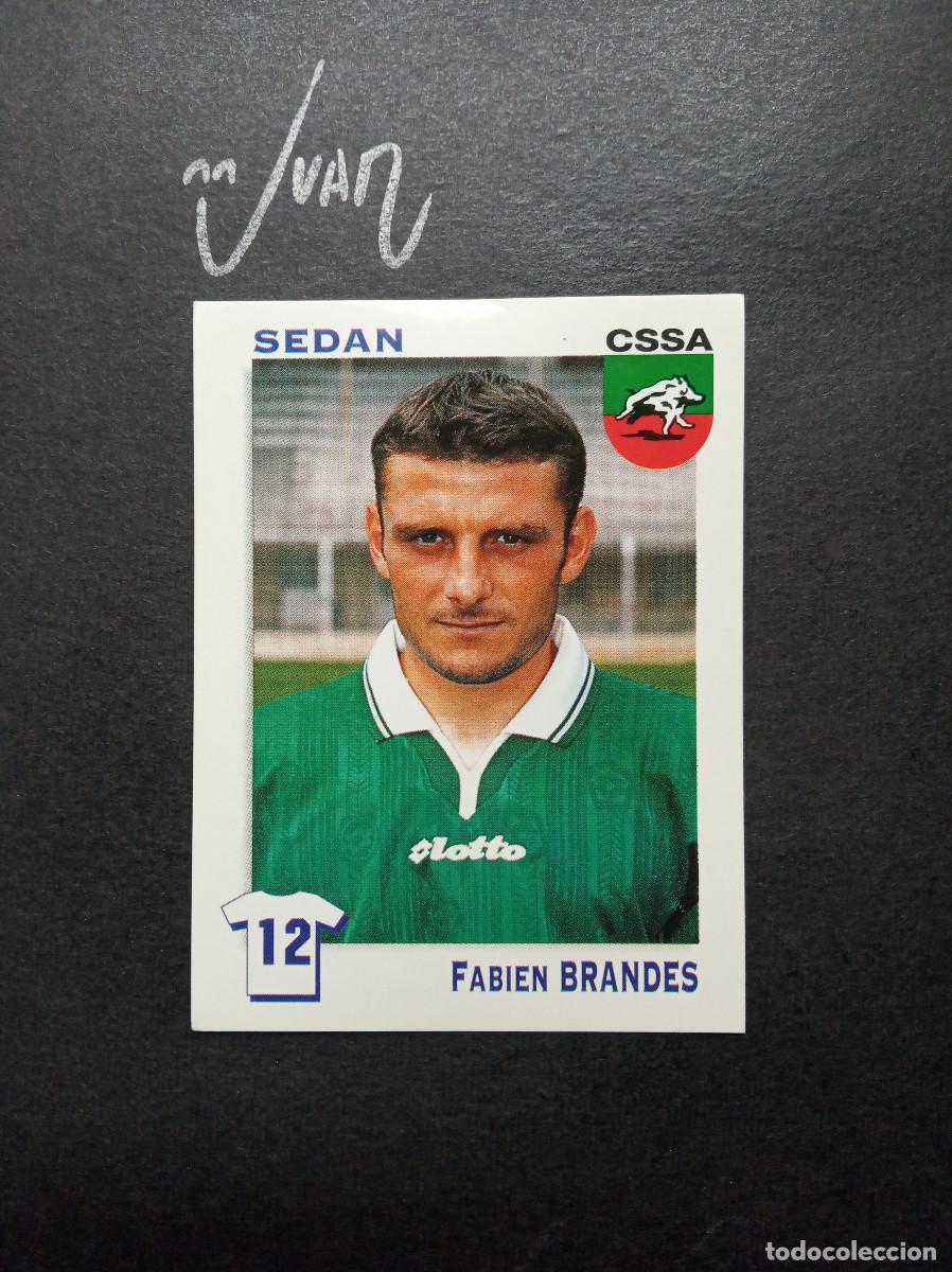 Cromos de F&uacute;tbol: N&ordm; 321 FABIEN BRANDES CSSA SEDAN ⚽ PANINI &reg; FOOT LIGUE 1 FRANCIA 1999 2000 99 00 SIN PEGAR