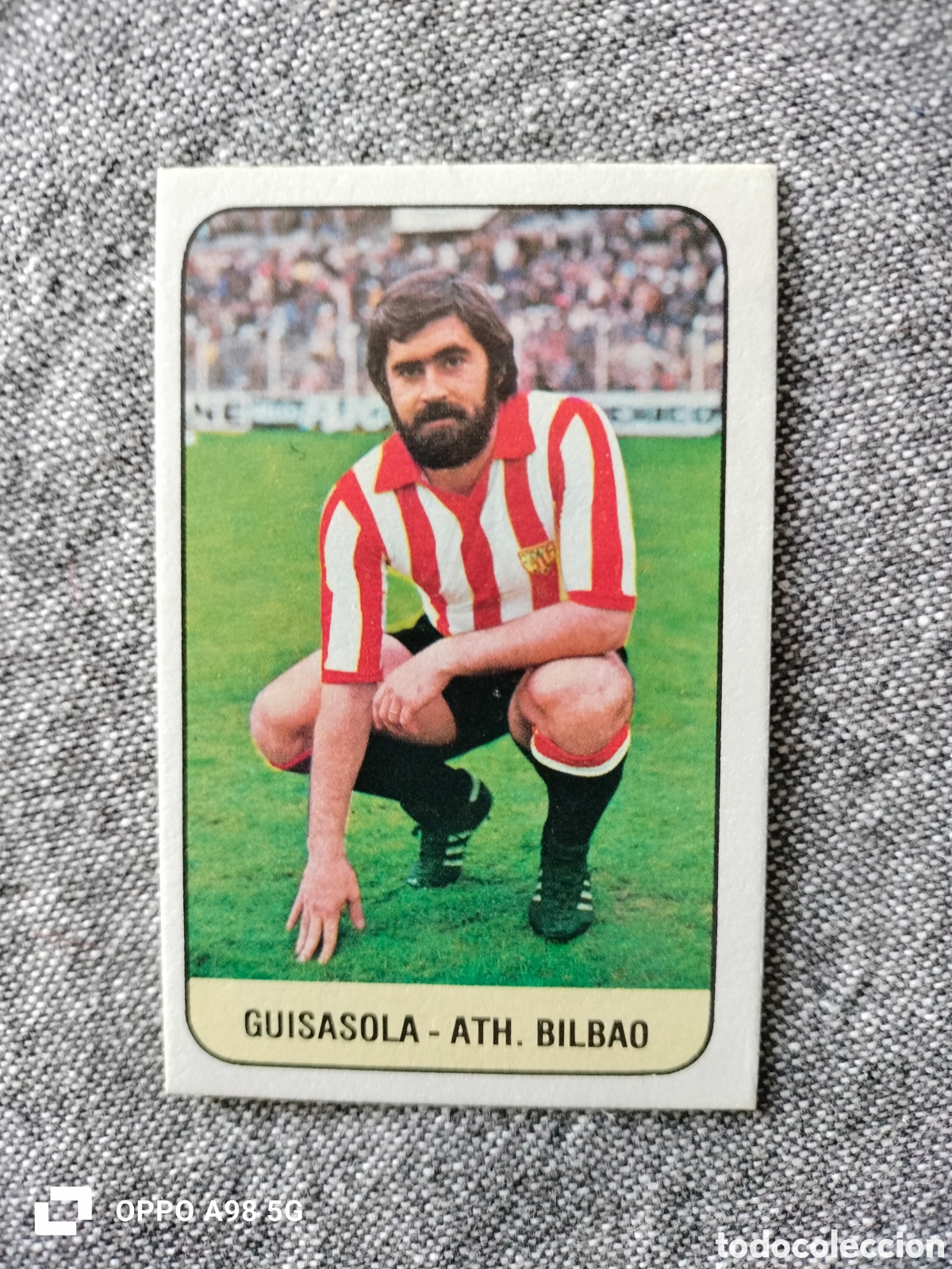 Cromos de Futebol: Cromo Guisasola Athletic de Bilbao Ediciones Este liga temporada 1978 1979 78 79