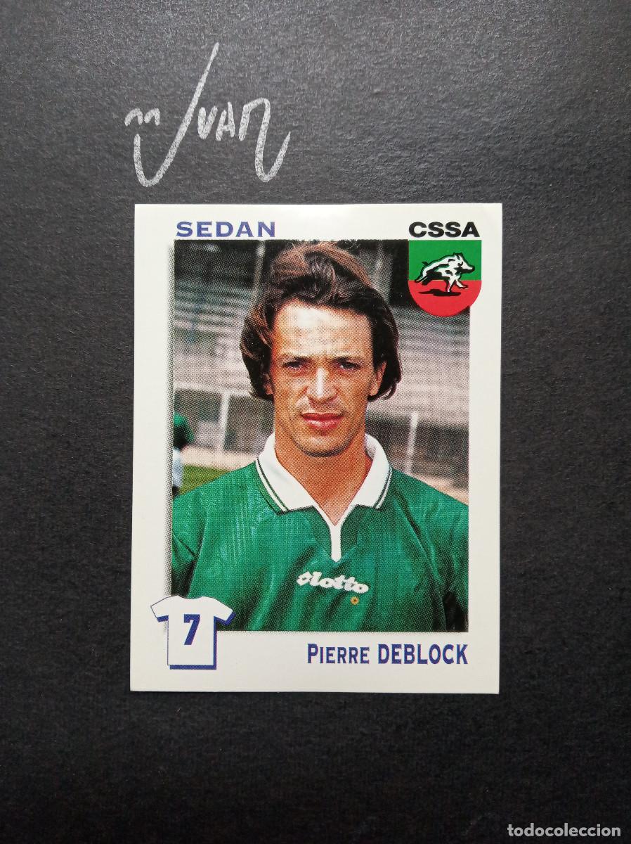 Cromos de F&uacute;tbol: N&ordm; 330 PIERRE DEBLOCK CSSA SEDAN ⚽ PANINI &reg; FOOT LIGUE 1 FRANCIA 1999 2000 99 00 SIN PEGAR