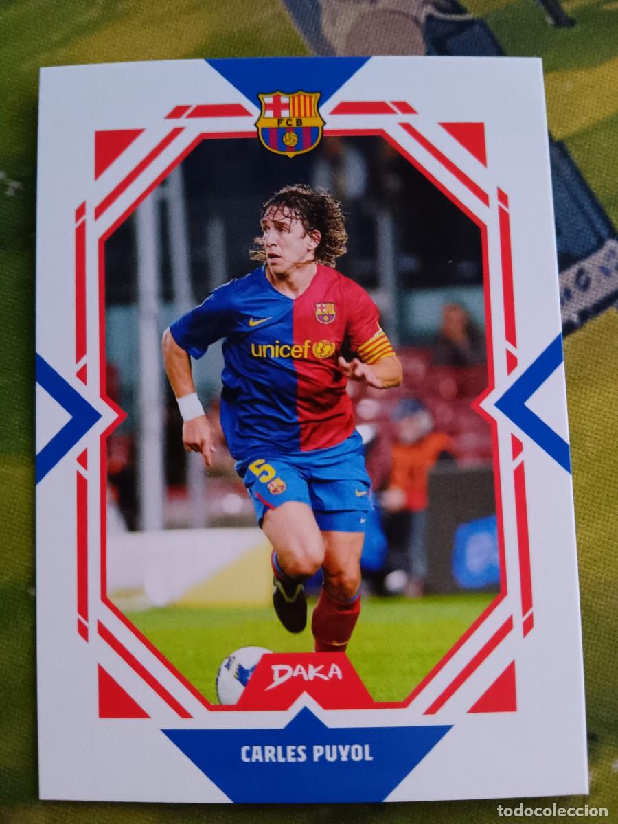 Cromos de f&uacute;tbol: CARLES PUYOL A FC BARCELONA DAKA