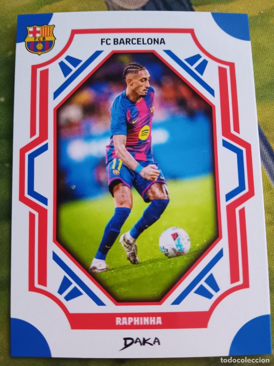 Cromos de f&uacute;tbol: RAPHINHA B FC BARCELONA DAKA