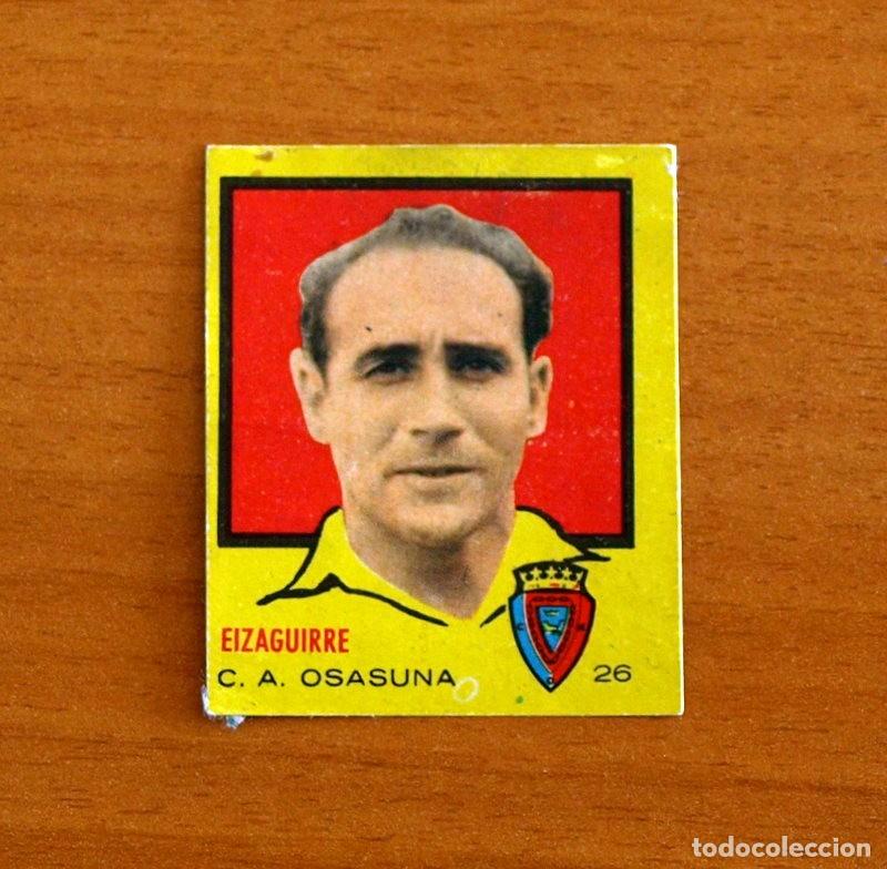 Fu&szlig;ball-Sticker: Osasuna - N&ordm; 26 Eizaguirre - Editorial Bruguera Campeones 1956-1957, 56-57