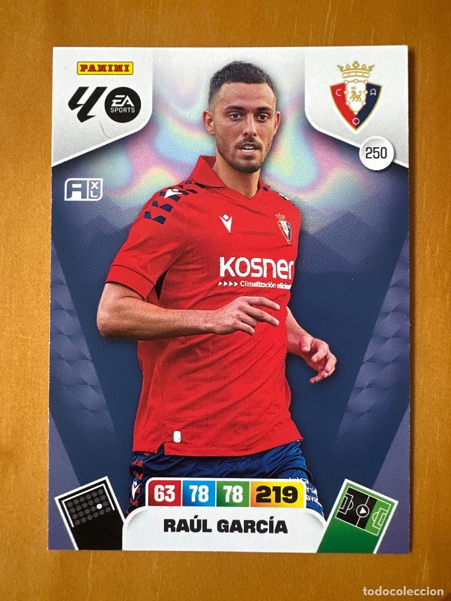 Football Stickers: 250 Ra&uacute;l Garc&iacute;a, CA Osasuna, Panini Adrenalyn XL La Liga 2025 2026 25 26