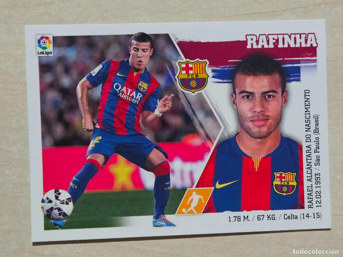 Fu&szlig;ball-Sticker: N&ordm; 16 RAFINHA - ESTE 2015 2016 - 15 16 - CROMO SIN PEGAR - BARCELONA