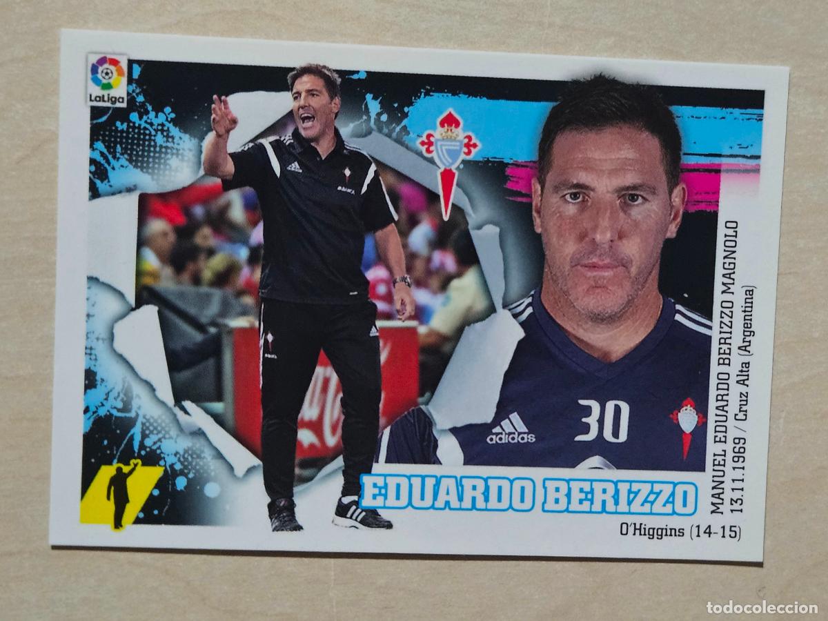Figurine di Calcio: N&ordm; 2 BERIZZO - ESTE 2015 2016 - 15 16 - CROMO SIN PEGAR - REAL CELTA