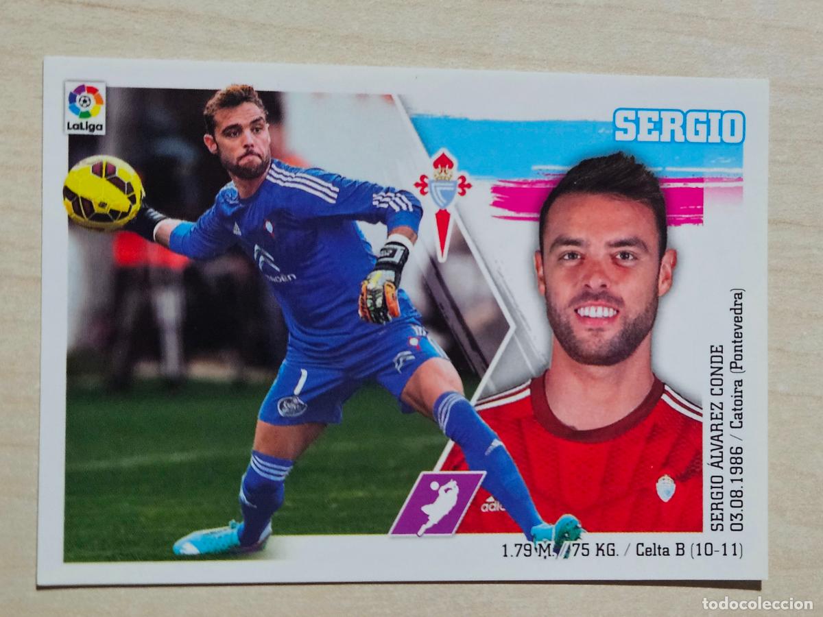 Cromos de Futebol: N&ordm; 3 SERGIO - ESTE 2015 2016 - 15 16 - CROMO SIN PEGAR - REAL CELTA