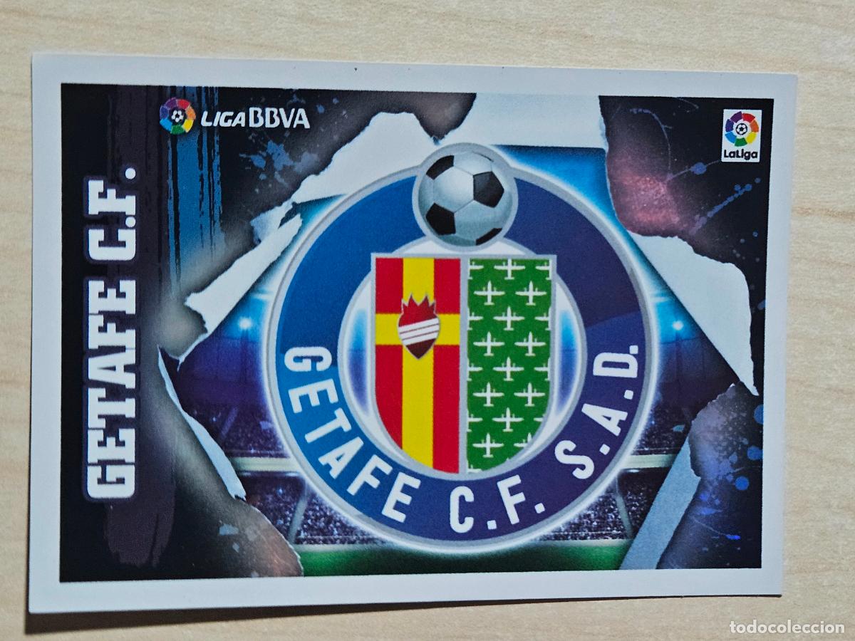 Fu&szlig;ball-Sticker: N&ordm; 1 ESCUDO - ESTE 2015 2016 - 15 16 - CROMO SIN PEGAR - GETAFE
