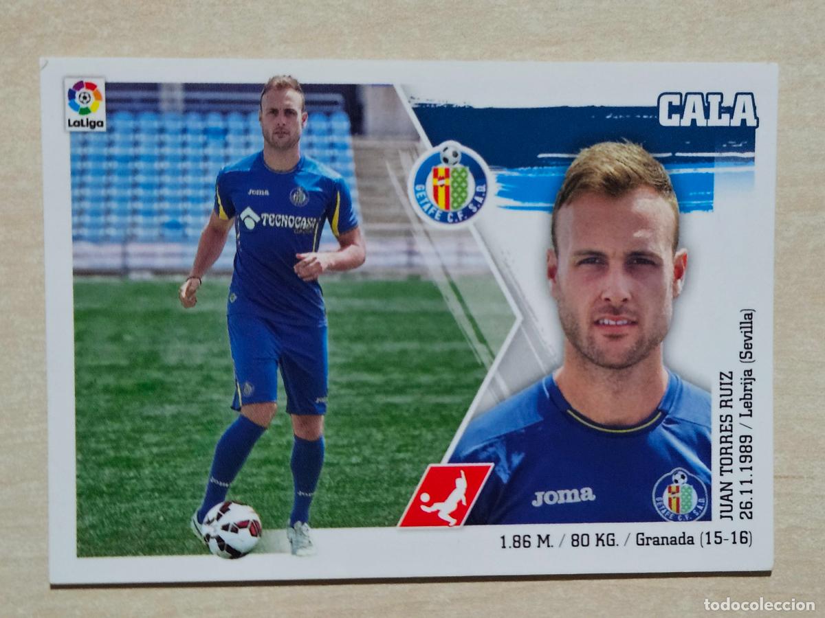 Fu&szlig;ball-Sticker: N&ordm; 8 CALA - ESTE 2015 2016 - 15 16 - CROMO SIN PEGAR - GETAFE