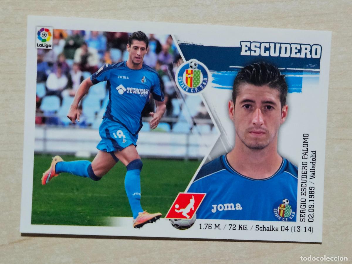 Fu&szlig;ball-Sticker: N&ordm; 10 ESCUDERO - ESTE 2015 2016 - 15 16 - CROMO SIN PEGAR - GETAFE