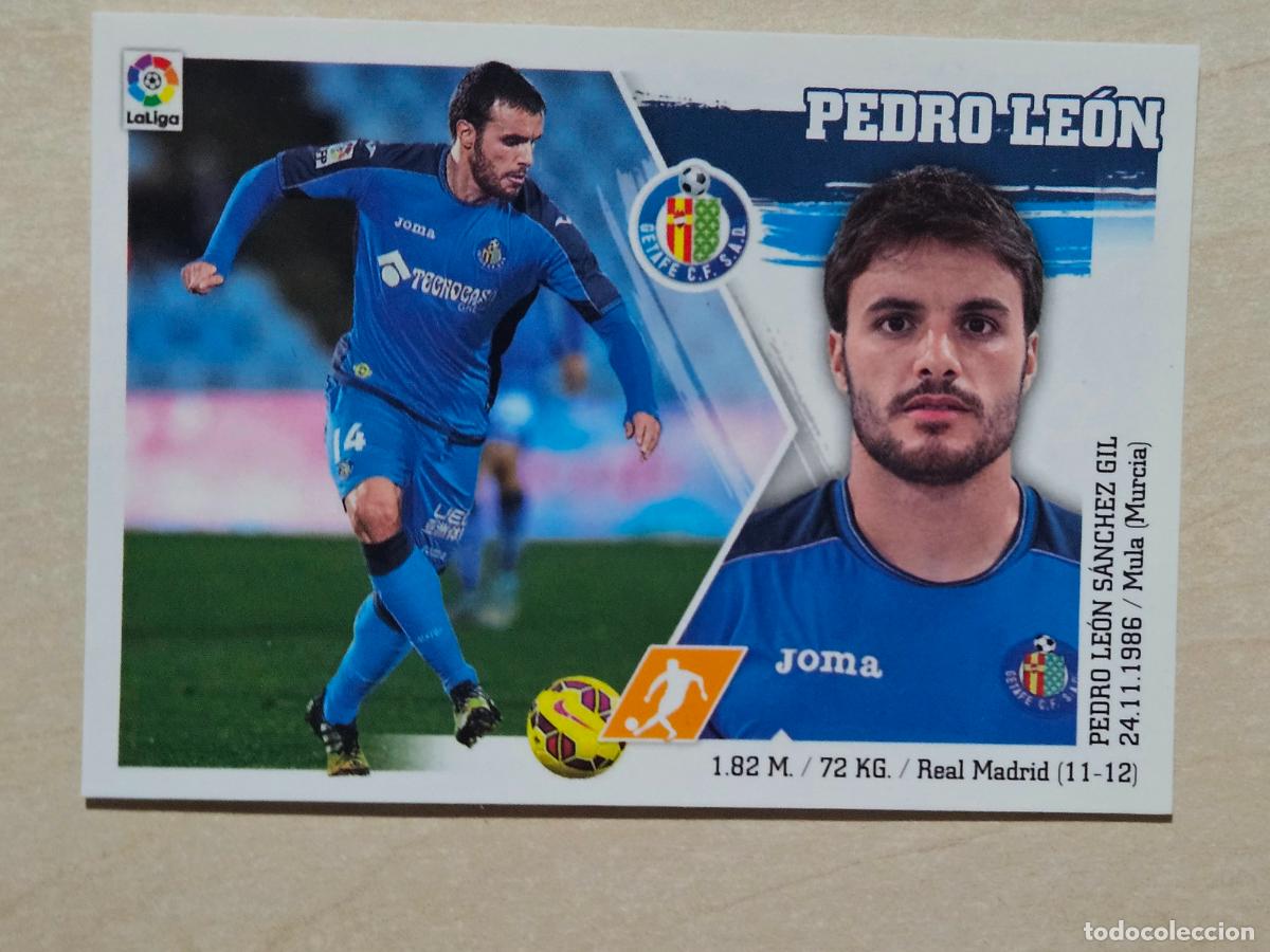 Fu&szlig;ball-Sticker: N&ordm; 15 PEDRO LEON - ESTE 2015 2016 - 15 16 - CROMO SIN PEGAR - GETAFE