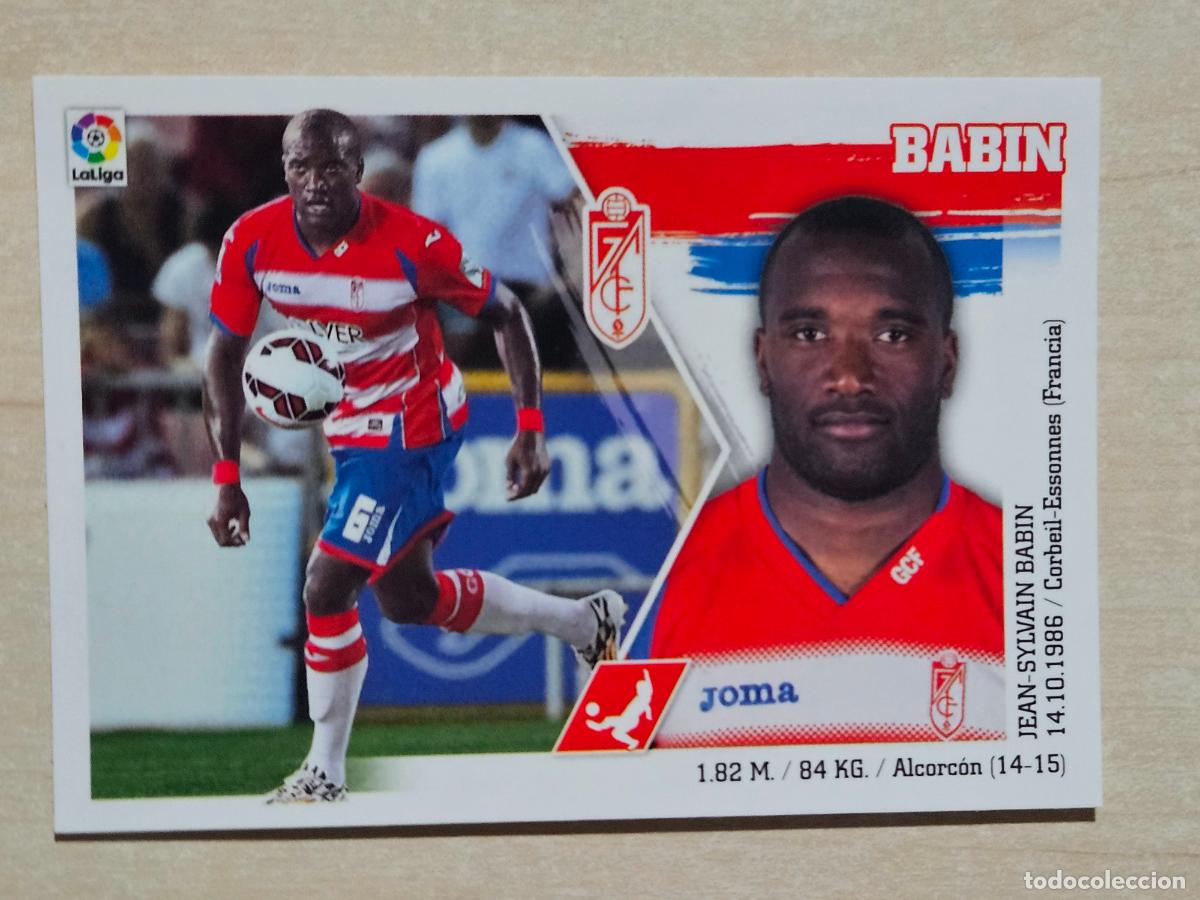 Fu&szlig;ball-Sticker: N&ordm; 8 BABIN - ESTE 2015 2016 - 15 16 - CROMO SIN PEGAR - GRANADA