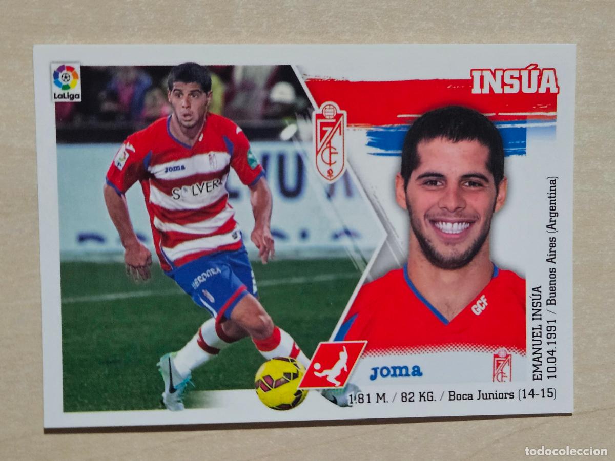 Fu&szlig;ball-Sticker: N&ordm; 9 INSUA - ESTE 2015 2016 - 15 16 - CROMO SIN PEGAR - GRANADA