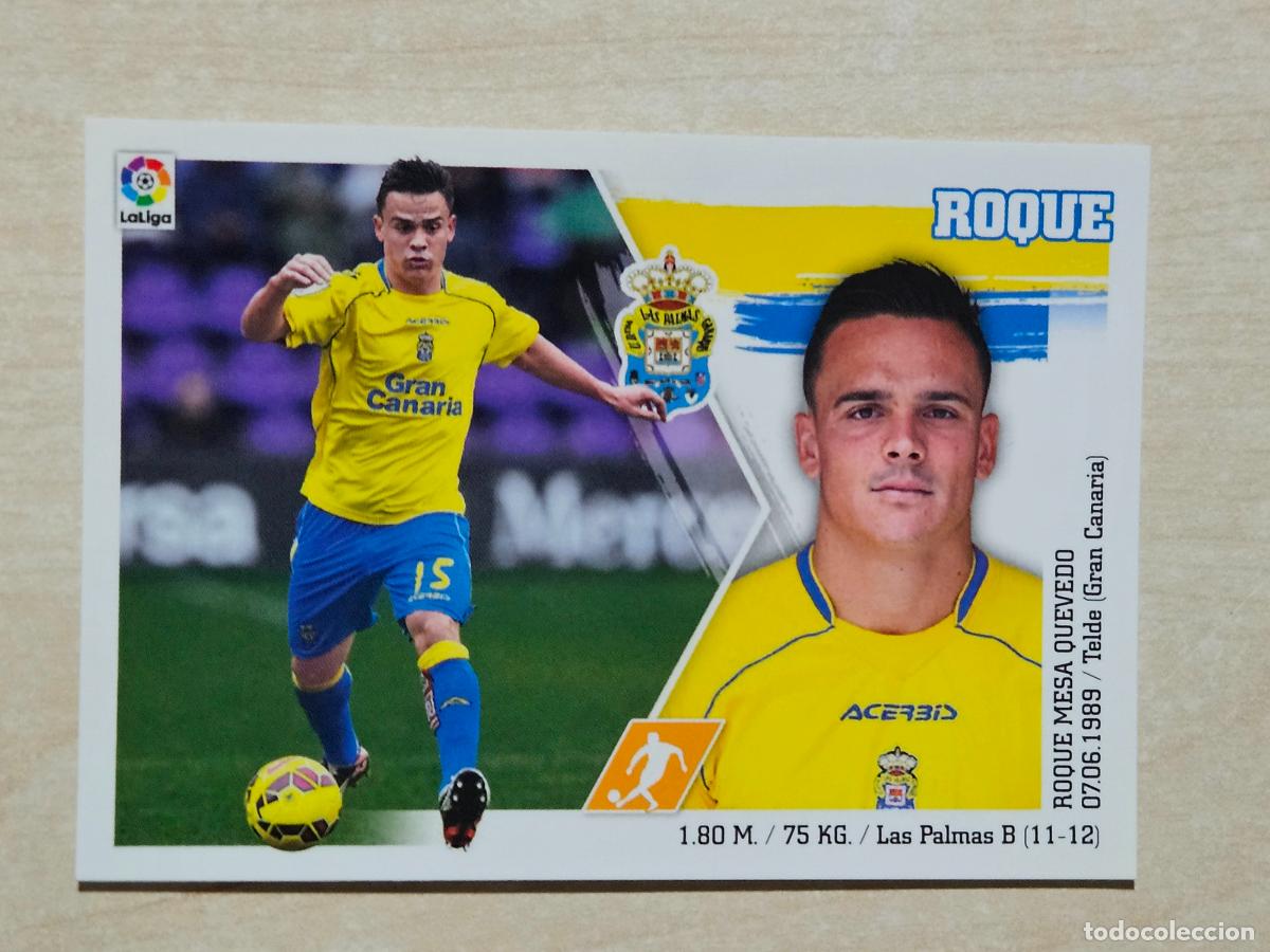 Figurine di Calcio: N&ordm; 14 ROQUE - ESTE 2015 2016 - 15 16 - CROMO SIN PEGAR - LAS PALMAS