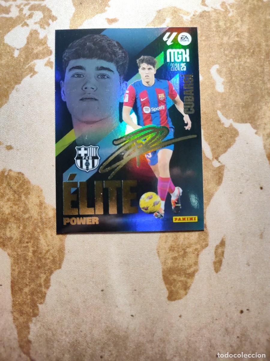 Cromos de f&uacute;tbol: &Eacute;lite POWER P 3 CUBARS&Iacute; Megacracks MGK 2024-25